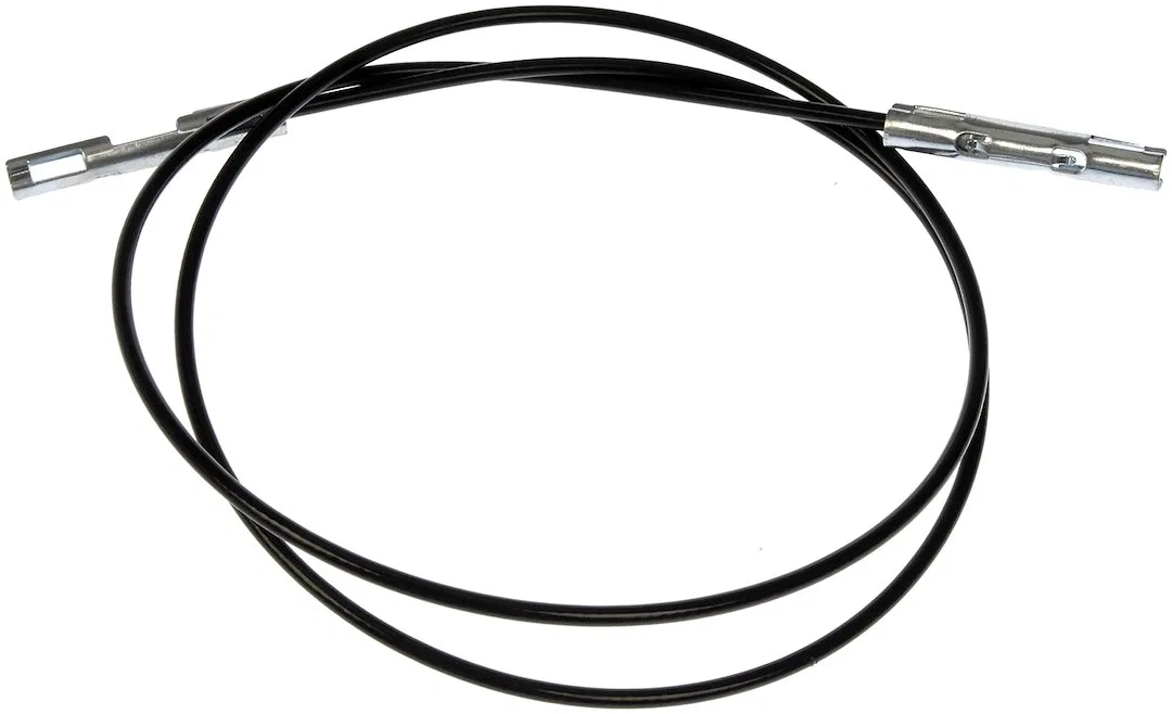 C660218 – DORMAN Parking Brake Cable, OE Replacement 46.73 Inch Length Inline Barrel End Type/ Square Eyelet End Type...